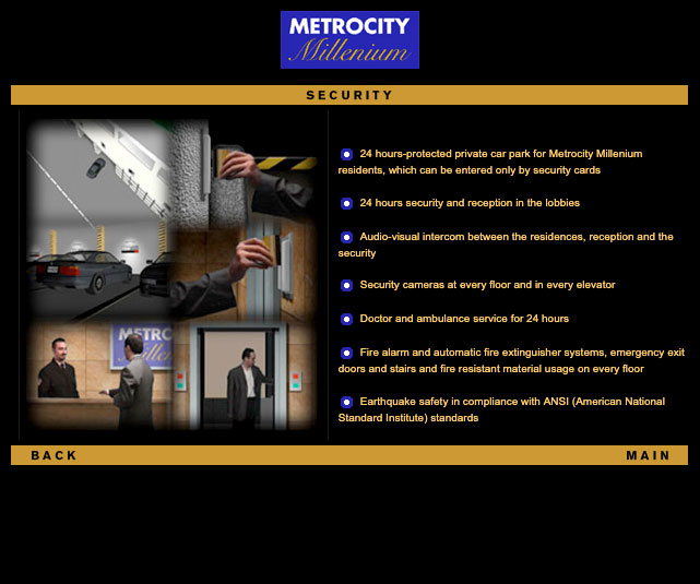 Metrocity security features