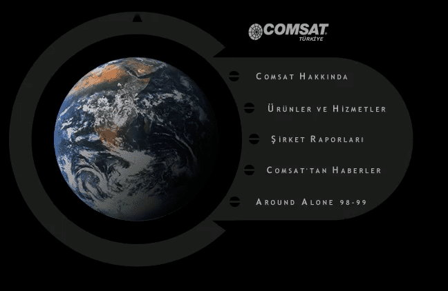 Comsat Turkey homepage