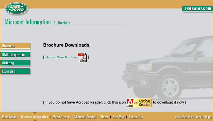 Microcat brochure downloads