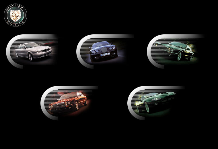 Jaguar website design elements