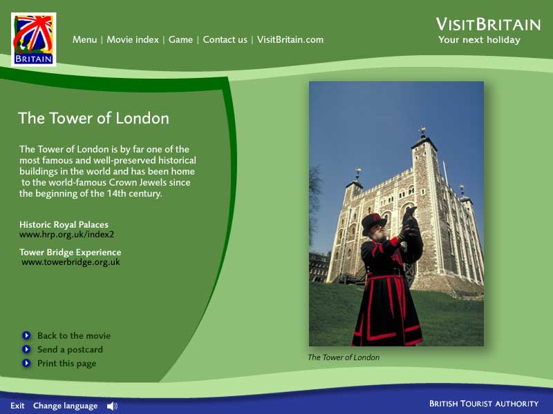 Tourism multimedia interface