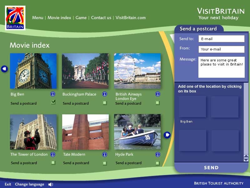Tourism information system