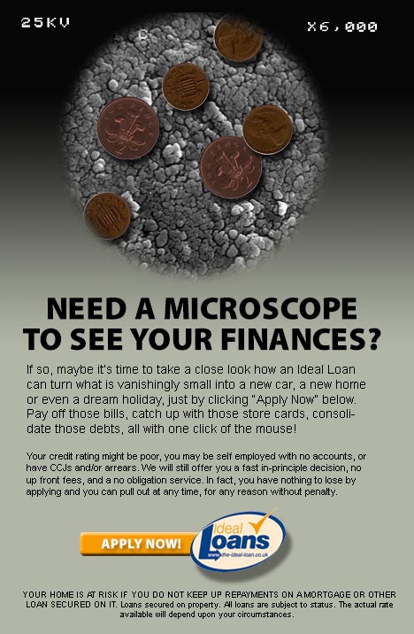 Ideal Loans campaign